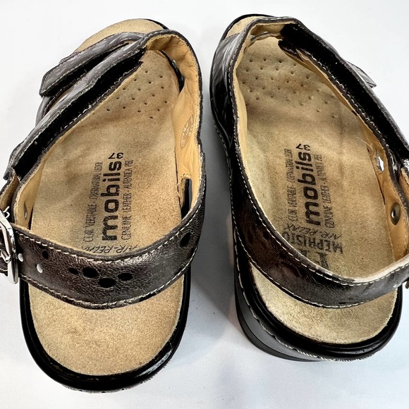 Mephisto Metallic Sandals - Picture 4 of 12